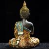 Thai Buddhist Sculpture Resin Craftsmanships Fengshui Decoration Piece Buddhas Statue For Indoor Spiritual Ambiances