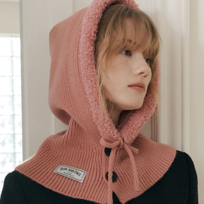 JUDY AND PAUL Hoodie Fur Balaclava (7 colors)