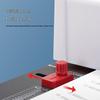 COMIX 10-Hole Financial Clip Binding Machine CN plug (adapter included)
