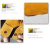 Non-stick Liner Welding  Arm Sleeve Arm Protection Cowhide Leather Arm Guards  Welding Work
