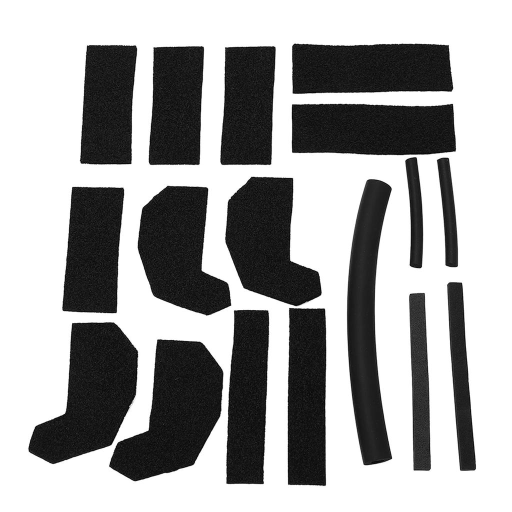 17PCS Hard Top Foam Blocker Seal Kit 68026937AB Strong Sealing Replacement For Jeep Wrangler JK 2007‑2018