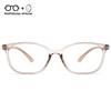Ultra-Light TR90 Retro Round Full Frame Myopia Anti Blue Light Eyeglasses Optical Prescription Progressive Multifocales Glasses