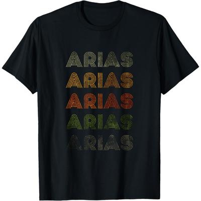 Love Heart Arias T-shirt Grunge Vintage Stijl Zwart Arias T-shirt
