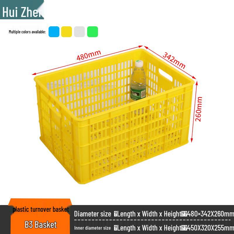 Ventilated Industrial Storage Basket
