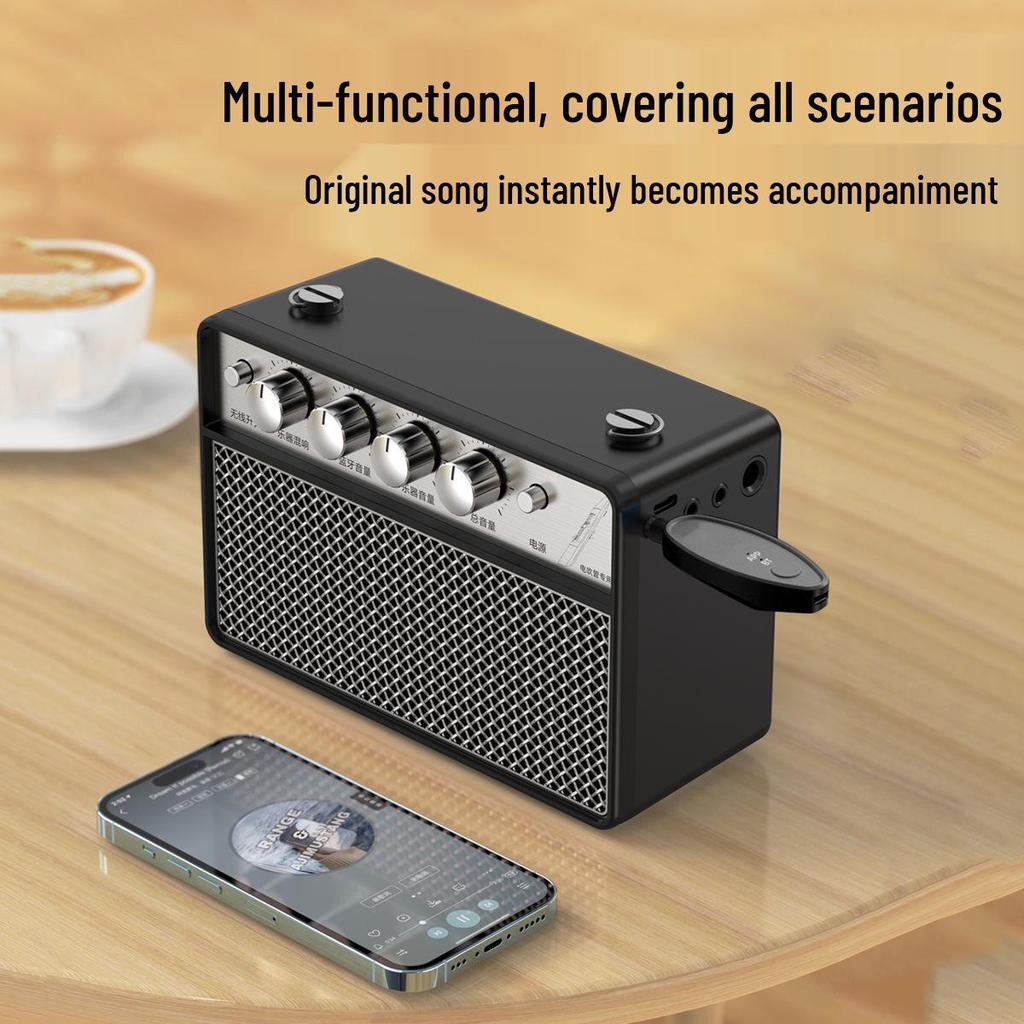 Vocal Remover & Speaker Connector for Live Streaming and KTV Accompaniment