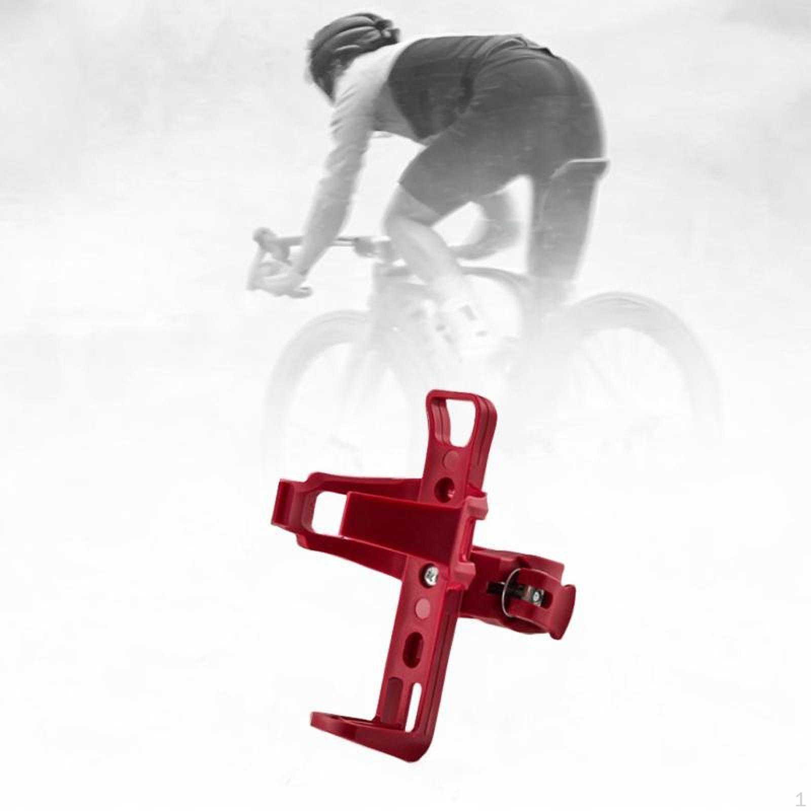 

Велосипедный держатель для бутылки, многофункциональный, легко крепящийся держатель для напитков, универсальные велосипедные аксессуары для шоссе красный