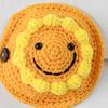 Turtle Sweater Sunflower Design Warm Knitted Costume With Adjustable Elastic Strap Pet Costume Sweater For Small Animal Winter