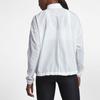 Nike Flex Bliss Mesh Respirant Léger Entraînement Sports Décontracté Col Montant Veste Baseball Femme Veste Blanc 889292-100