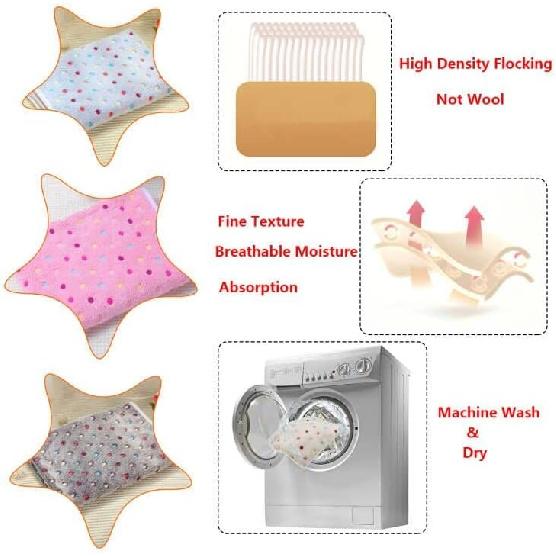 4 Pieces of Guinea Pig Blanket, Hamster Fleece Cage Liners Soft Warm Bunny Sleep Bedding Mat Cute Dot Pattern for Guinea Pig Hamster Rabbit