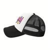 Aloha Print Trucker Hat Polyester Mesh Breathable Casual Sun Protection Baseball Cap for Adults