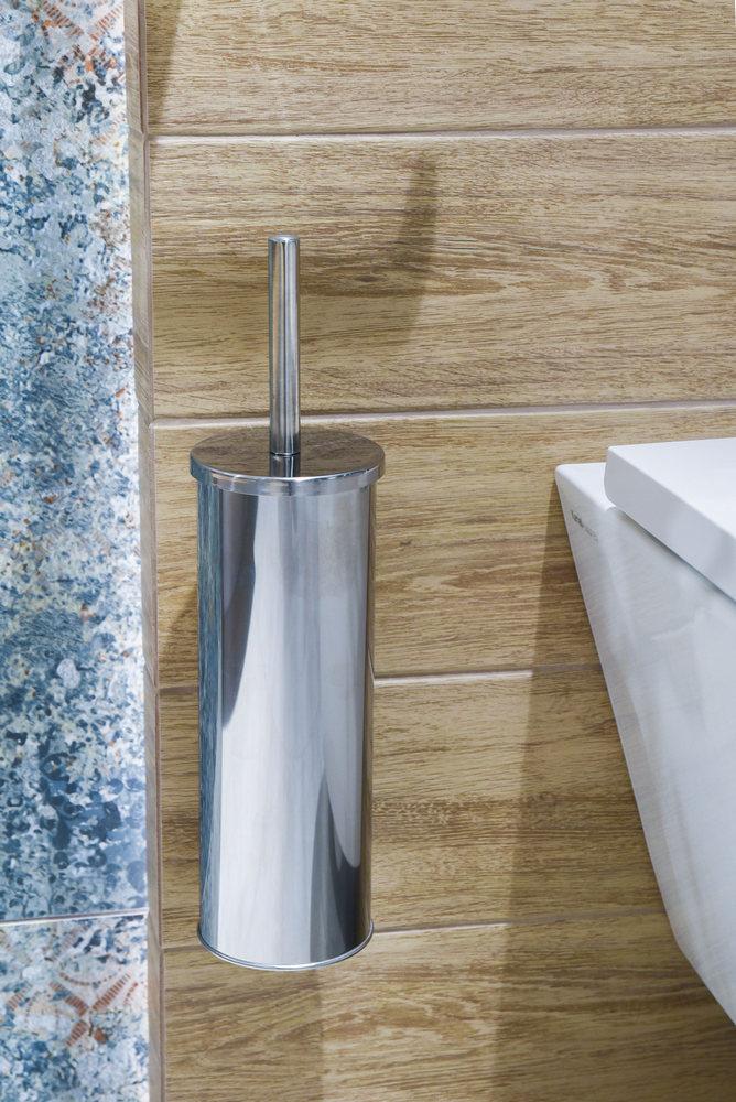 AWD INTERIOR 1445 Toilet Brush, Hanging, Silver, Stainless Steel
