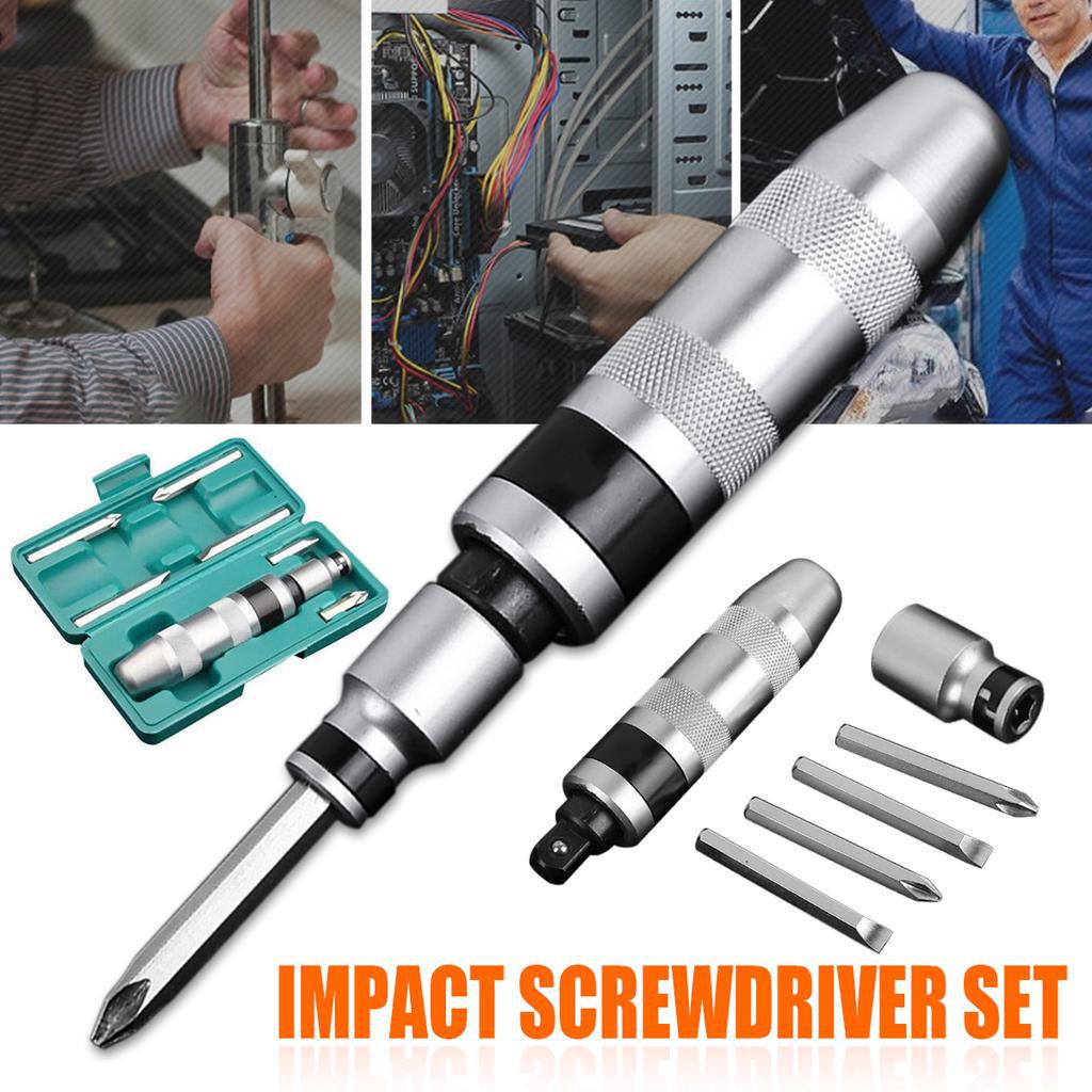 Buy 7pcs/Set Impact Screwdriver & Socket Driver Set & Case Mechanics