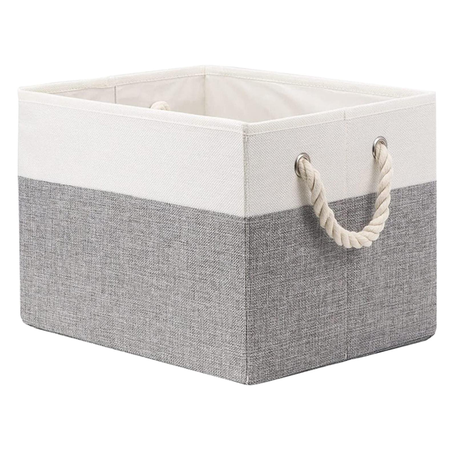 

Foldable Storage Basket With Rope Handles Multipurpose Large Capacity Organizer China Mainland