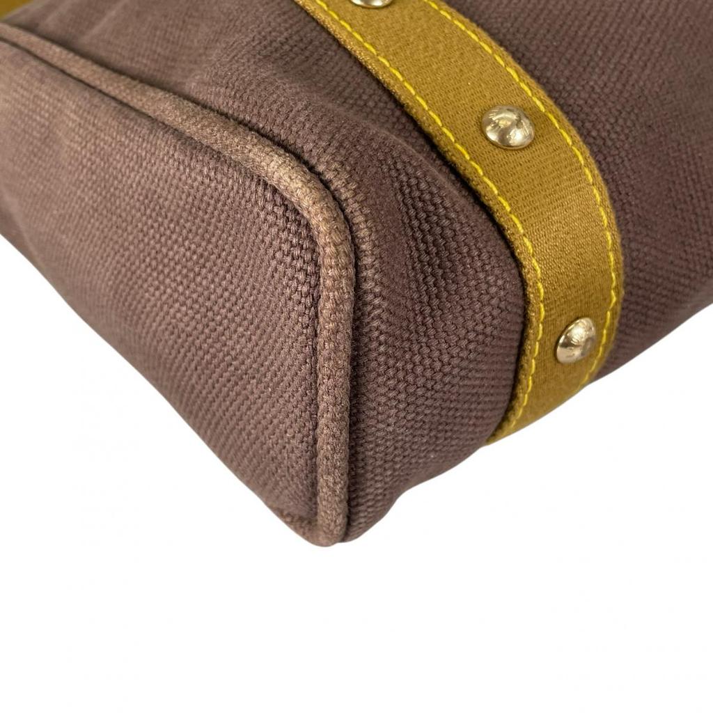 LOUIS VUITTON Hippo MM Antigua Tote Bag canvas Brown M40086 Used