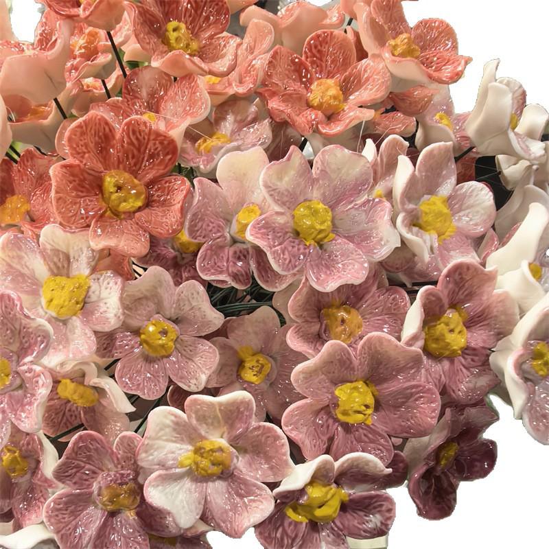 Ceramic Handcrafted Floral Porcelain Ornament – Eternal Bouquet for Brides
