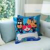 Cartoon Sicherheits-Sheriff Labrador Kissenbezug Cartoon Geschenk Kissenbezug Schlafzimmer Zuhause Sofa Stuhl Sitz Dekor Kissenbezug