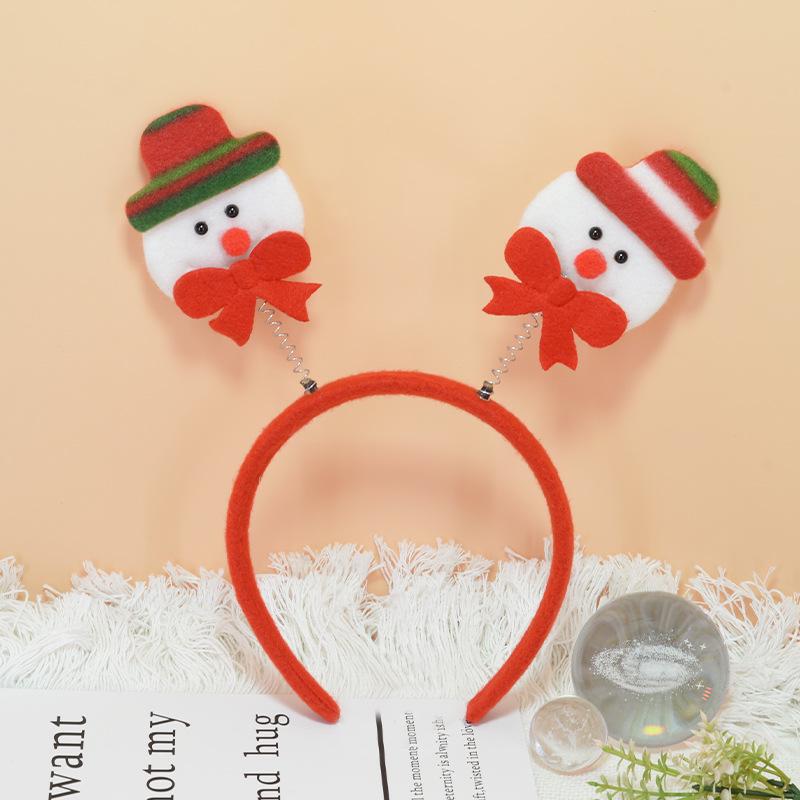 Festliche Weihnachts-Kopfbedeckung: Kostüm-Stirnband für Kinder und Erwachsene & Party-Haarschmuck