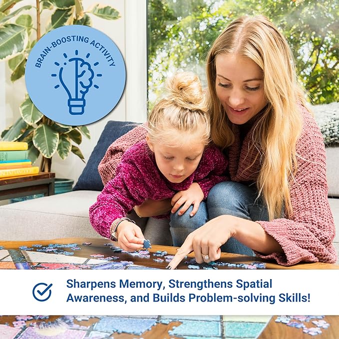 Worldwide Racing Fun - 60 Piece Jigsaw Puzzle - Lightning McQueen and More - Premium Quality - Ideal Gift - Screen-Free Fun - Children Age 4+