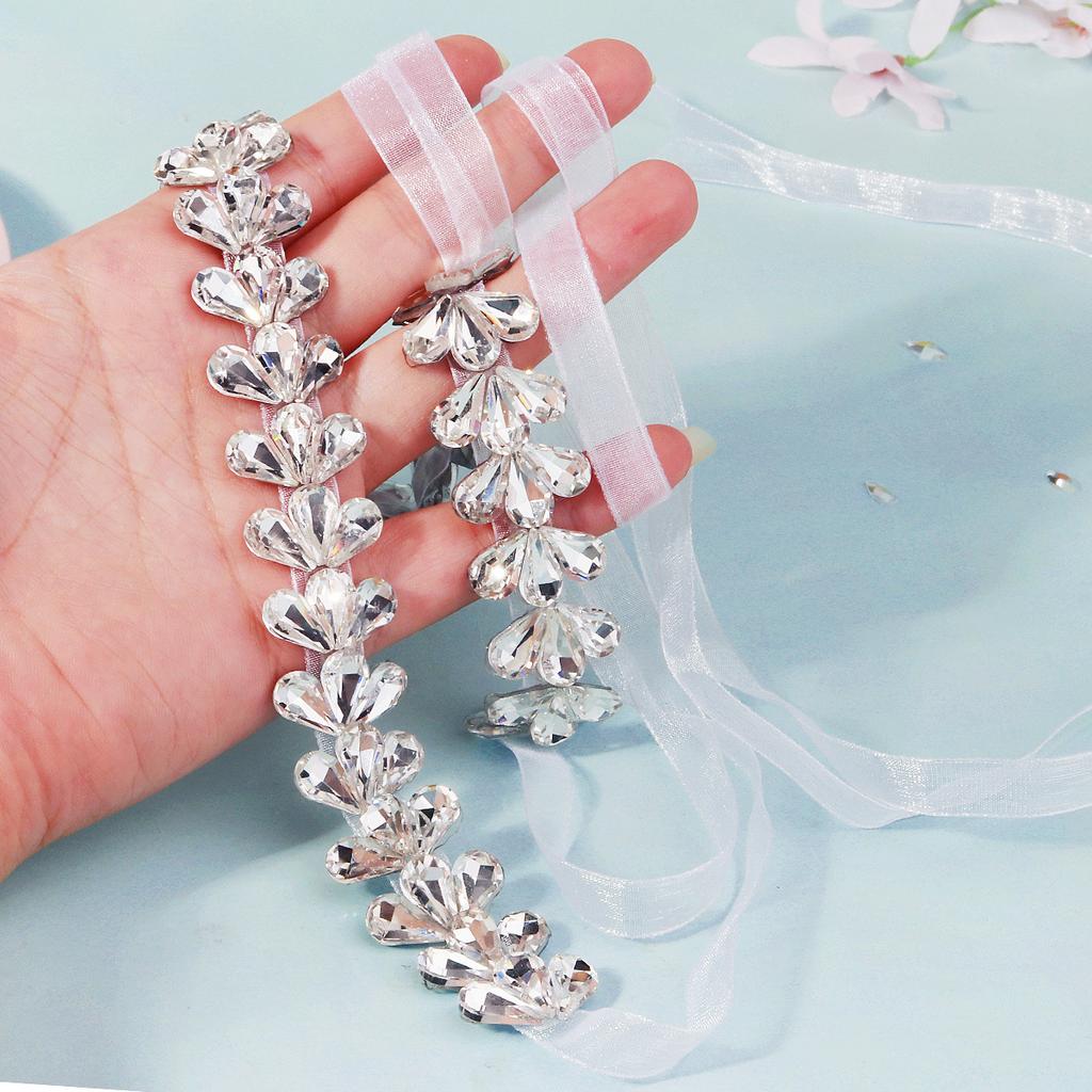 Handmade Rhinestone Bridal Belt Chain Fashion Wedding Dress Accessory For Photo Shoot And Stage Performance Unique Design