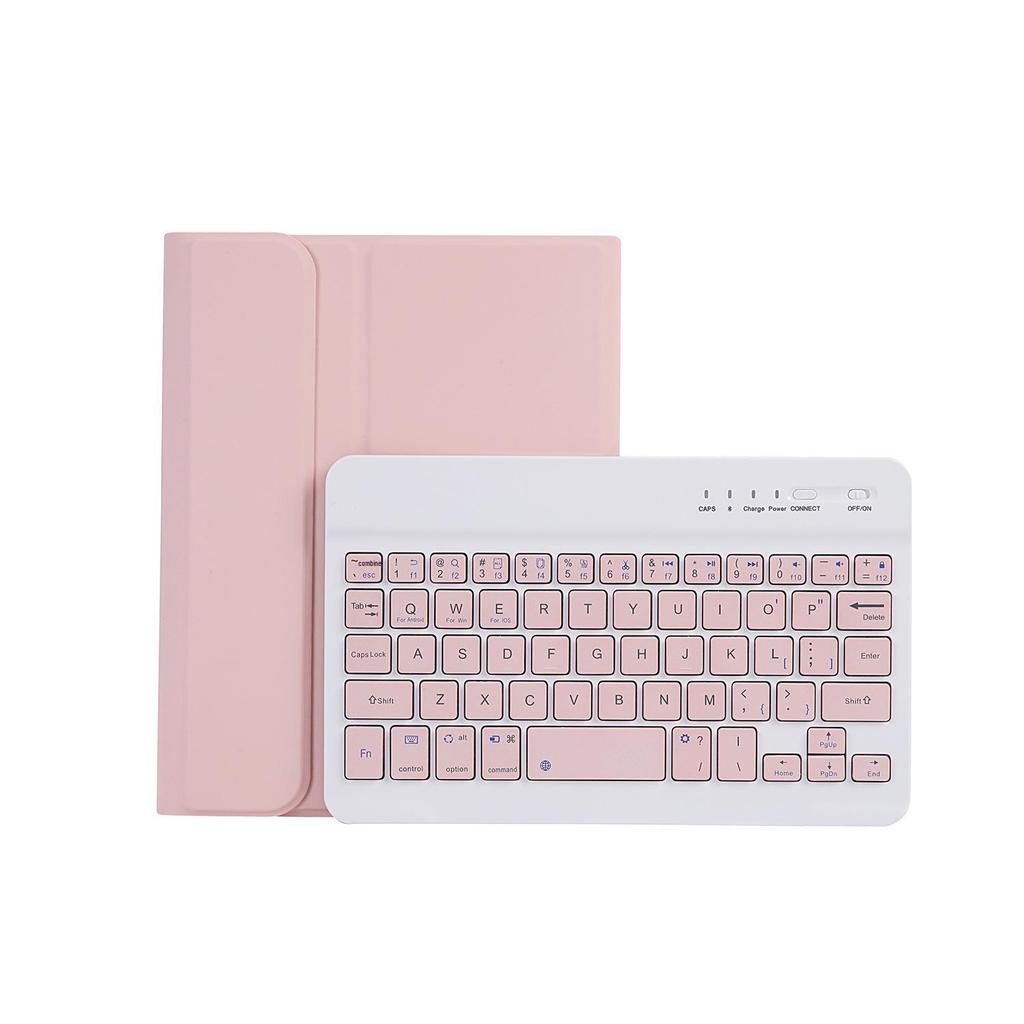 Samsung Tab A11 Touch Backlit A9 Bluetooth Keyboard Protective Case with Pen Slot - X133/X135