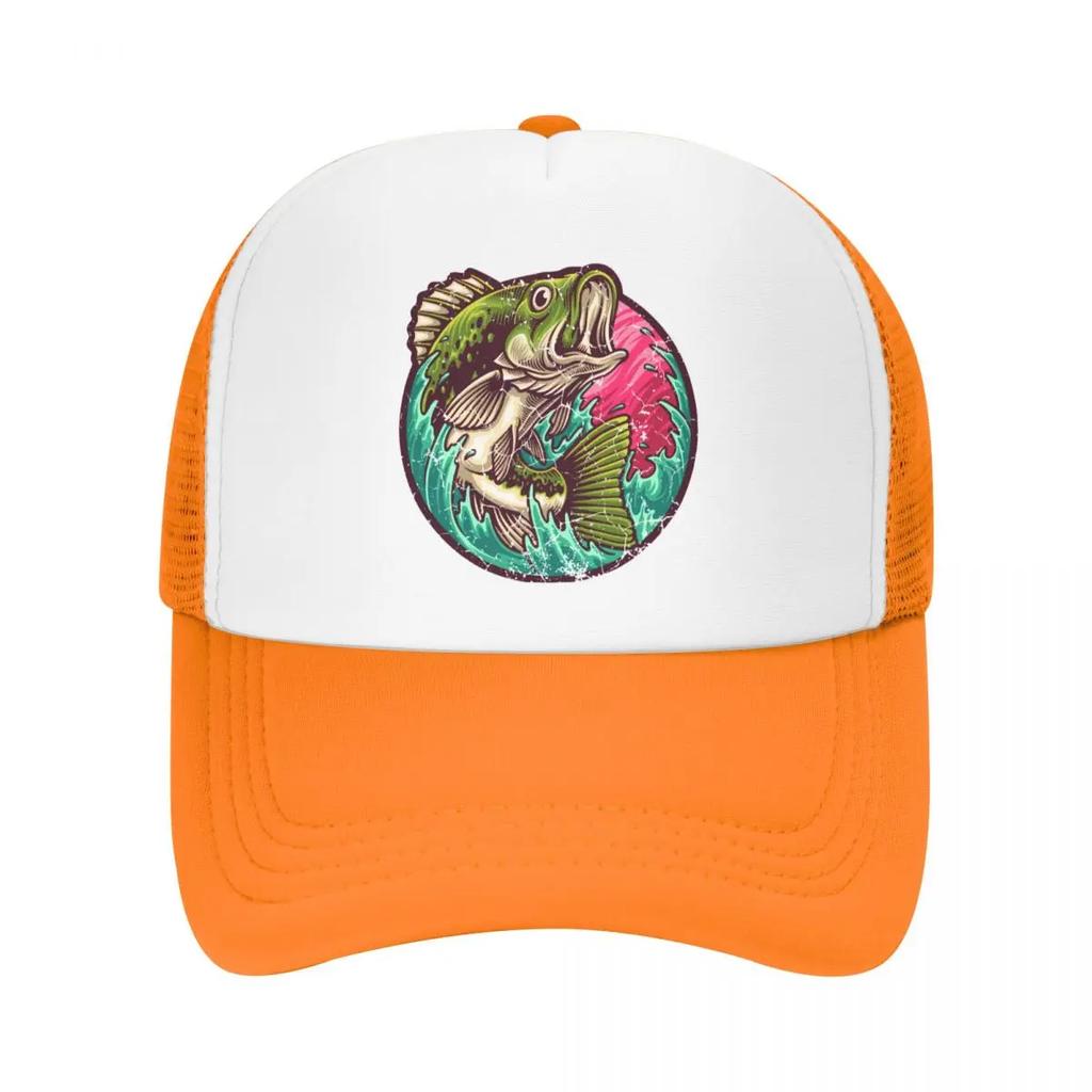 Cappellino da Baseball da Pesca Personalizzato alla Moda per Uomo e Donna, Cappellino Traspirante Trucker, Protezione Solare Snapback, Cappellino da Papà
