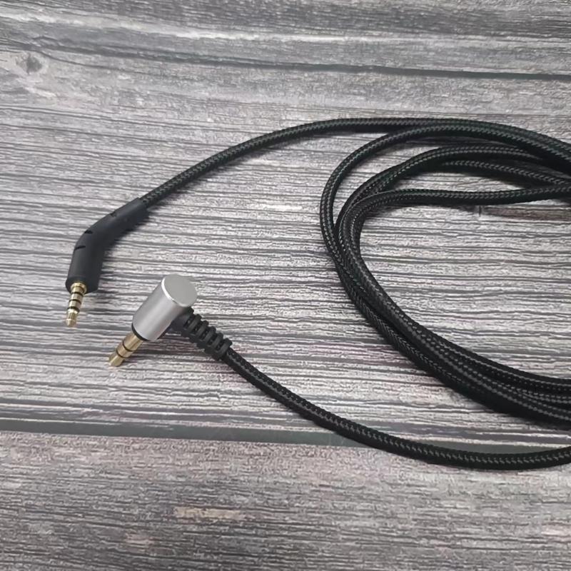 Gaming Headset Cable Replacement 3.5mm to 2.5mm Jacks Audios Cable for Bowers P7 Headphone Audios Cord Wire