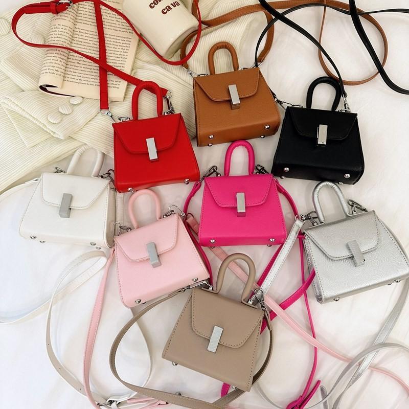 Trendy Unisex Mini Shoulder Bag For Children With Breathable Pu Material