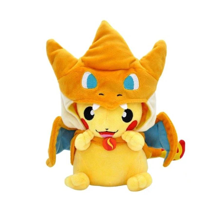 Hot Pikachu Pichu Charmander Bulbasaur Squirtle Psyduck Eevee Plush Soft Stuffed Animals Peluche Plushie Toy Small Doll