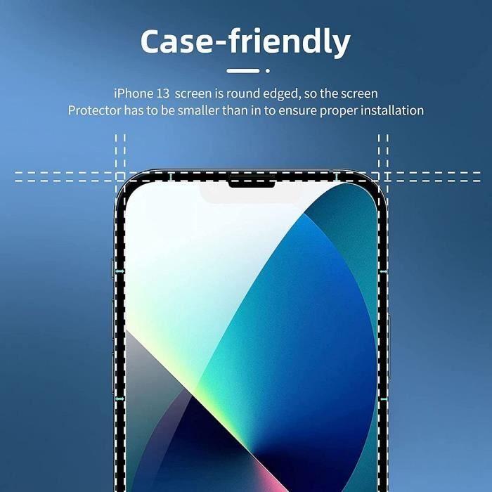[3 pièces] Verre Trempé Pour iPhone 13 Pro Max (6,7") Film Protection d'écran