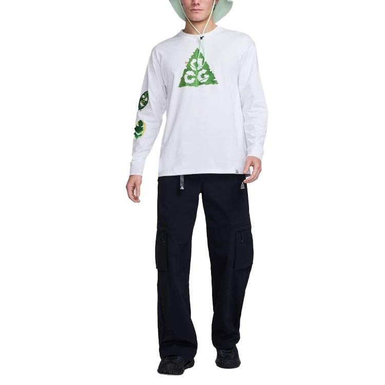 Nike ACG Long Sleeves T-Shirt Asia Sizing 'White' Men's HJ0803-121