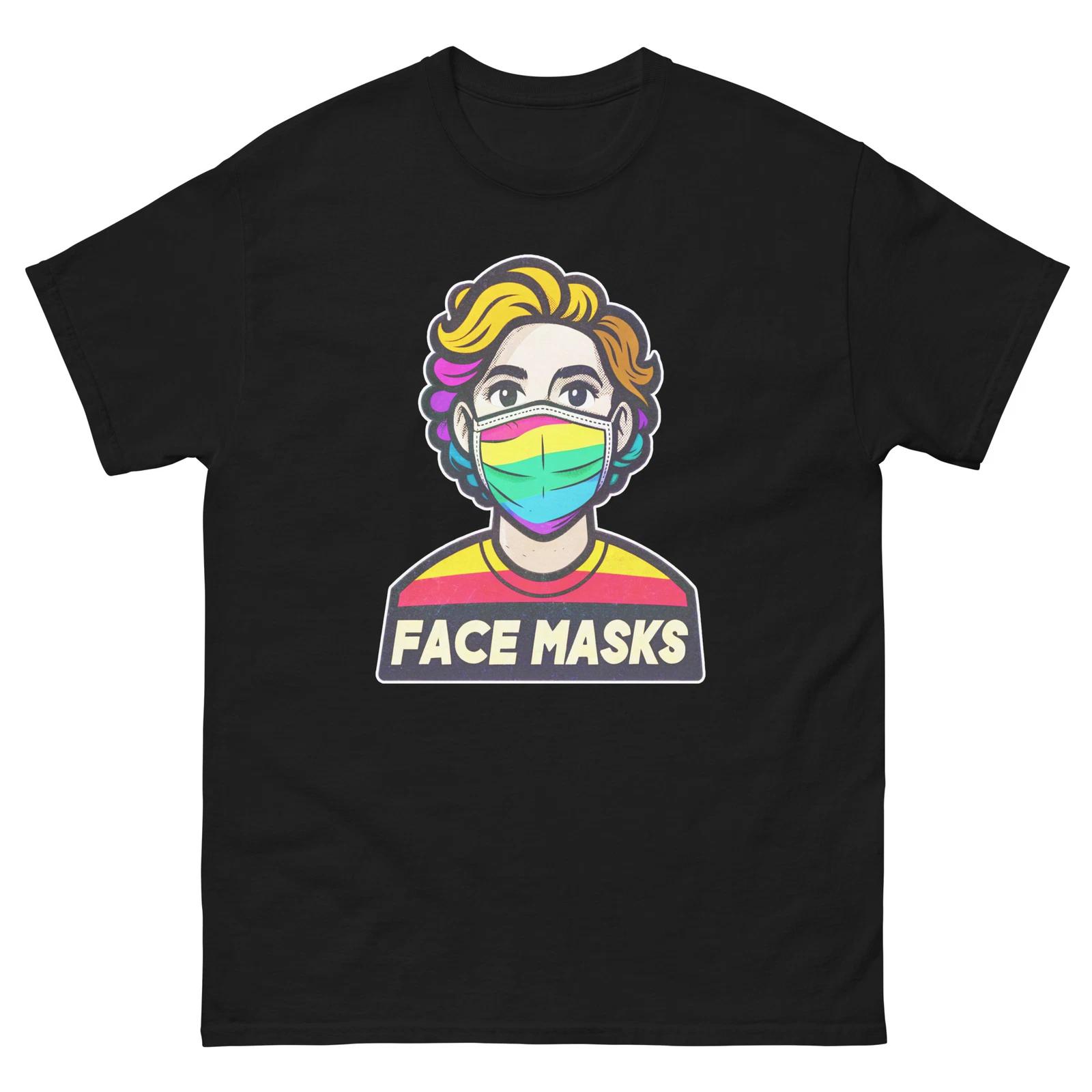 

Face Masks Hospital Health Medical Safety T-Shirt 3XL