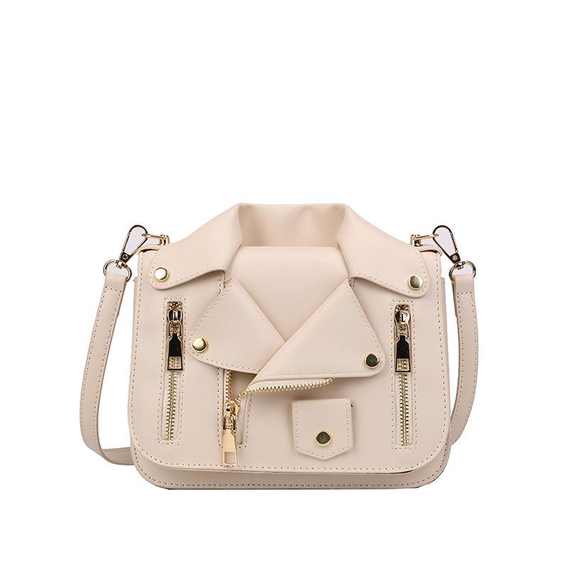 

Leather Jacket Cosplay Shoulder Bag Luxury Designer Women s Bags PU Attractive Punk Style Crossbody Bags for Girls