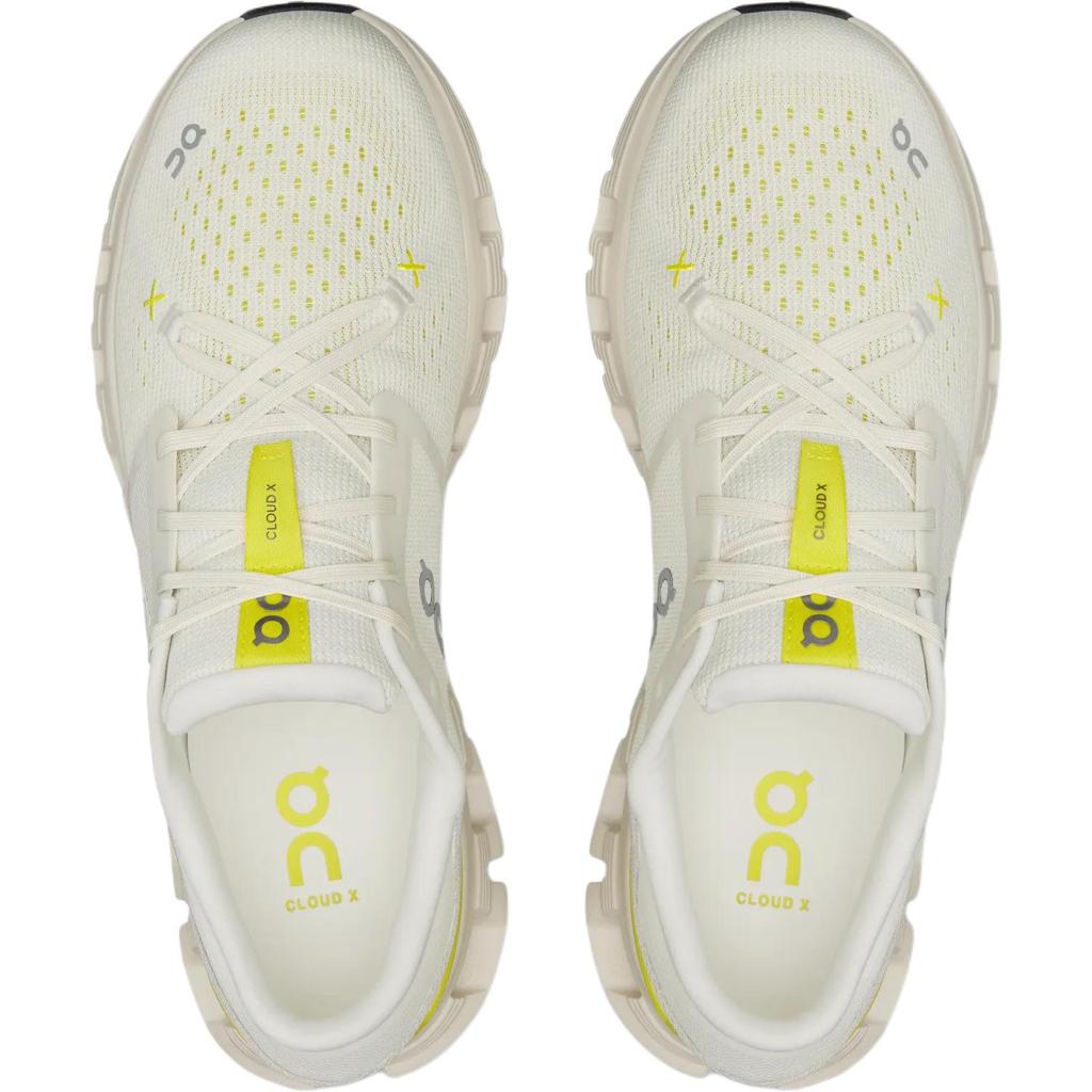 ON Cloud X 4 Ivory Lime Men Sneakers White 3ME30043072