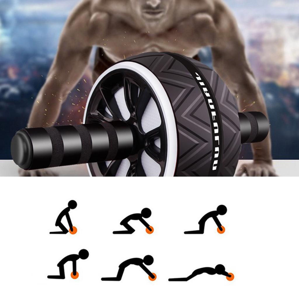 Ab Abdominal Exercise Wheel Fitness Strength Stomach Training Roller Ab Abdominal Exercise Wheel Fitness Strength Stomach Training Roller