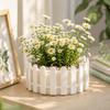 Greenery Container Planter Box Rustic Style Flower Pot Basket  Wedding Decoration
