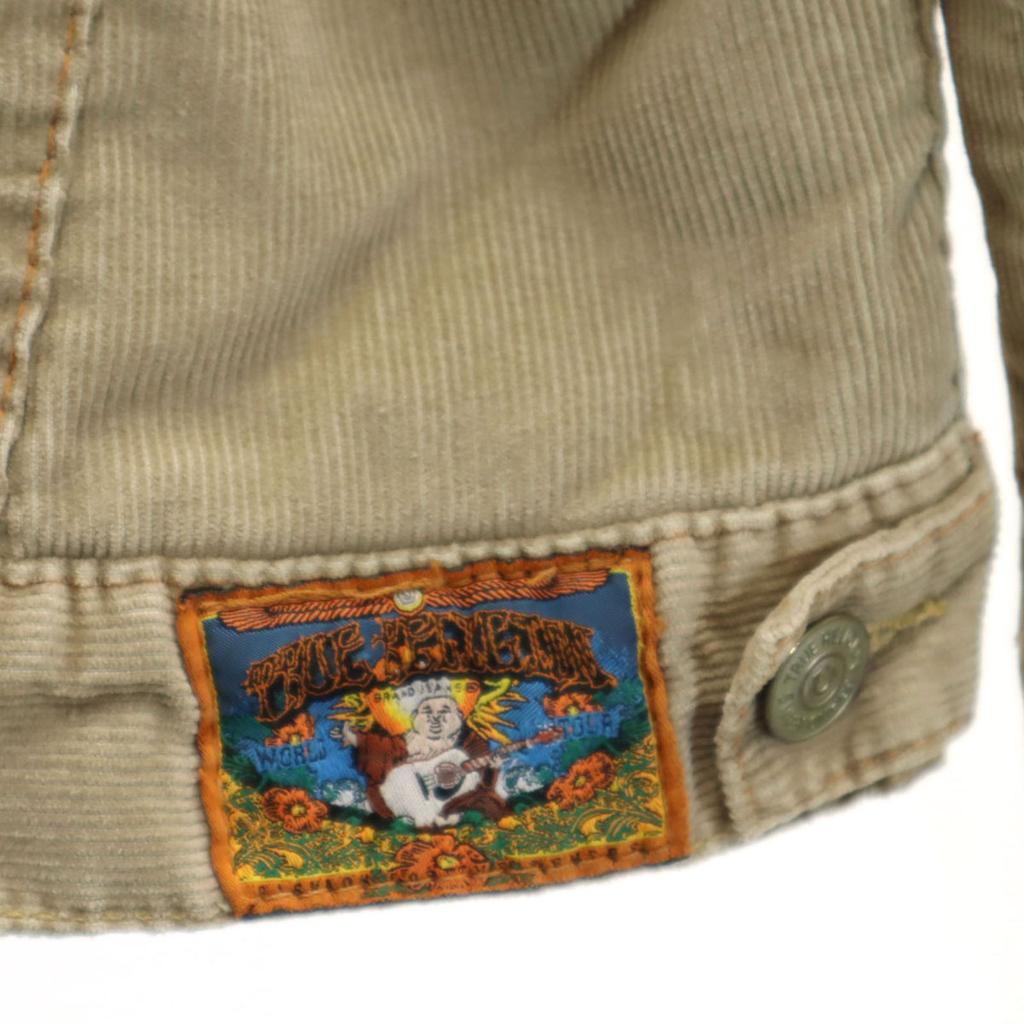 True Religion Corduroy Jacket S Beige Back Bore Women Used