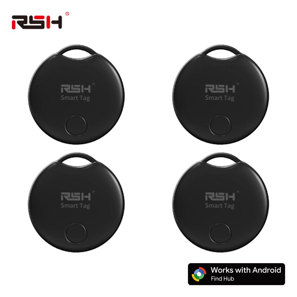 

RSH 4PCS Android Tracker Work With Google s Find Hub App Navigation Locate Key Bag Finder for Samsung Xiaomi Pixel Smart Tag GMS