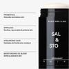 Salt # Stone Unisex Black Oud Extra_Strength Aluminum-Free Deodorant # Black&White