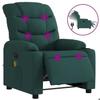 VidaXL Electric Reclining Massage Armchair, Relaxation Chair with Backrest, Seat with Armrests, TV Armchair of 3206642
