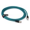 ZBLZGP M12 8-Pin A-Code RJ45 Ethernet Cable for Cognex Vision Camera Barcode Reader, CAT6 Network Cable, 5M