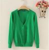 Oversize Solid Knitted Cardigans Women Female Jacket Coat Long Sleeve Casual V-Neck Tops Sweaters Red Black XXL 3XL 4XL 5XL