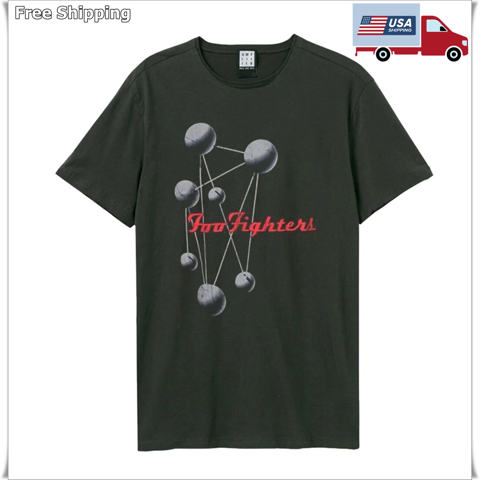 Foo Fighters  Colour And Shape Charcoal  Album T-shirt, Size S to 5XL L
