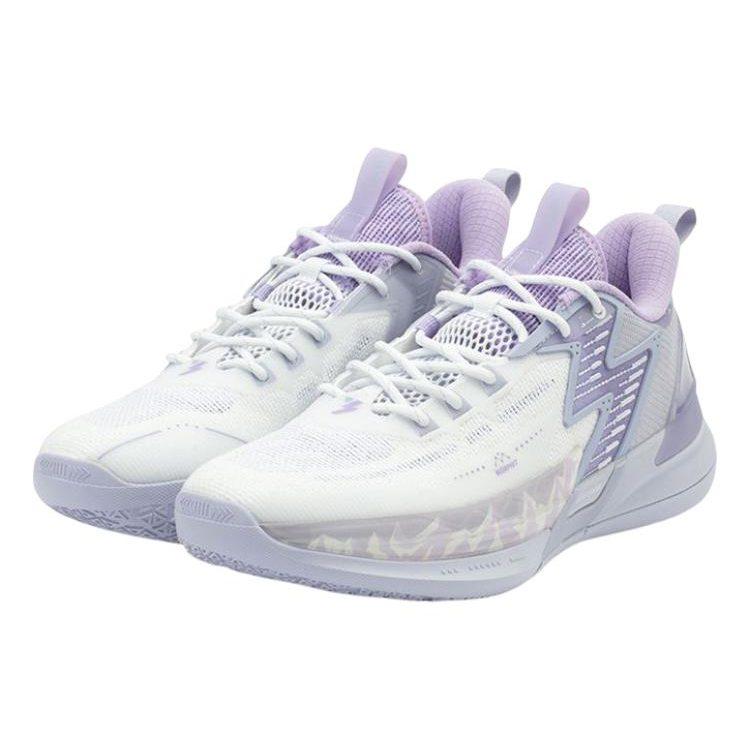361 Big3 4.0 SWITCH Montagne Nevose Comode Antiscivolo Resistenti all'Abrasione Basse Scarpe da Pallacanestro Uomo Viola 572321103-3