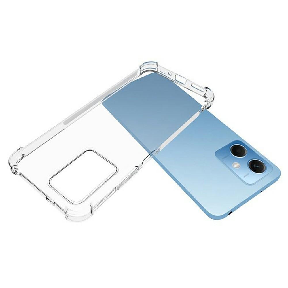 For Xiaomi Redmi Note 12 5G (Global)/(India)/(China)/Poco X5 5G Reinforced Corners Phone Case Soft TPU Transparent Anti-Slip Phone Cover