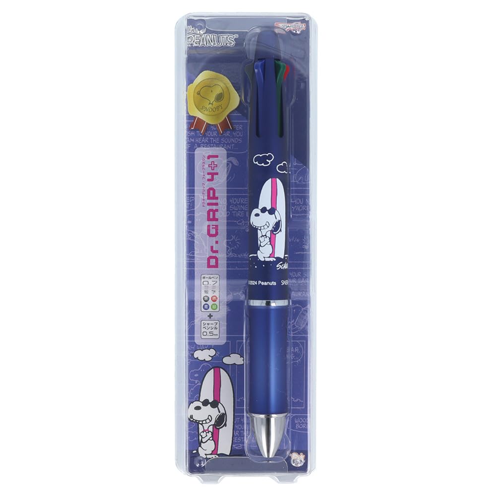 Stationery Snoopy Gift S4655338 Sun-Star Multi-Function Pen, Navy,