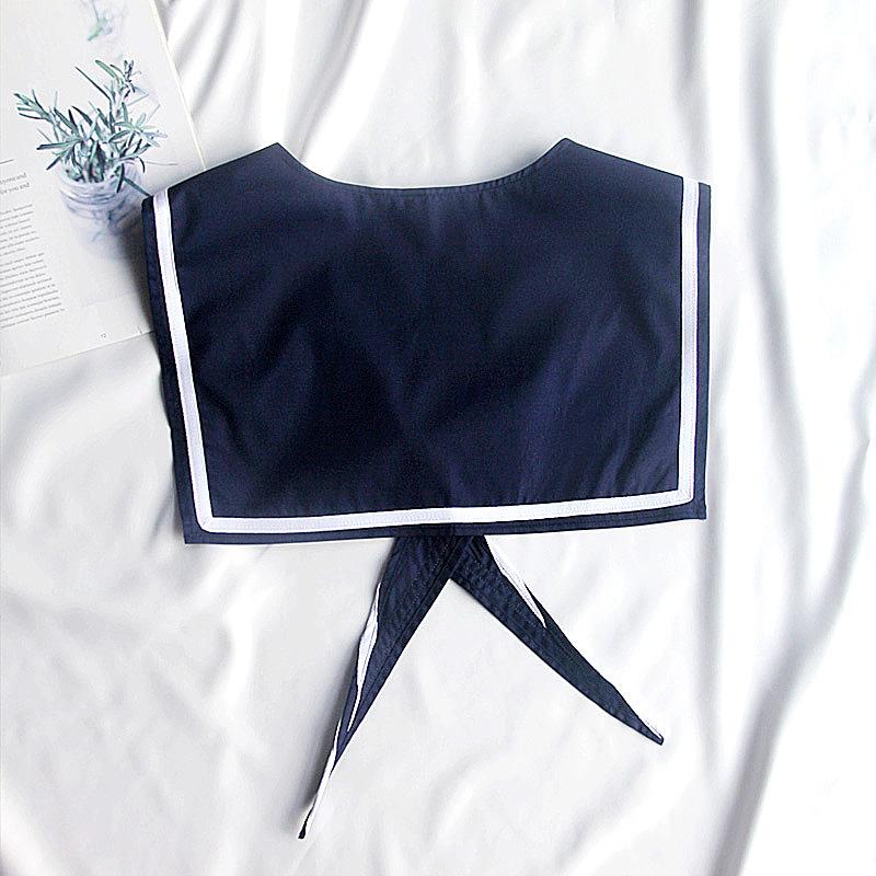 Shop - Navy Shawl Sailor'S Shoulder False Collar College Style Small Shawl Outer Decoration Women