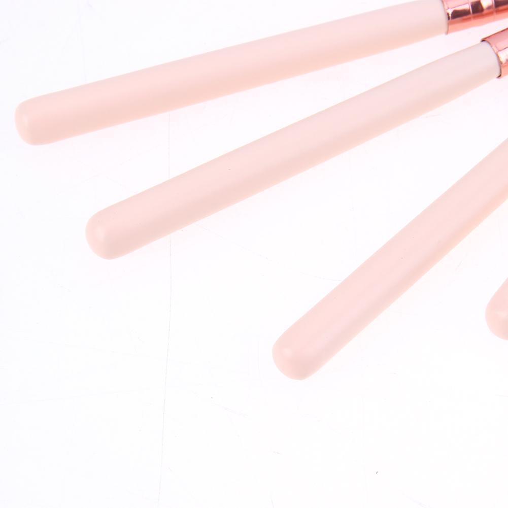 7pcs/set Wood Makeup Brush Foundation Contour Concealer Blush Pen