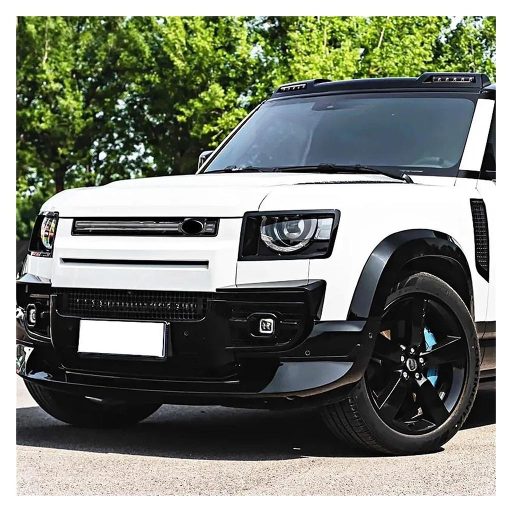 Front Fog Lamps, Lamps, Eyebrows, Eyelid Decorative Strips, Cover Trim, Fits Land Rover Defender
