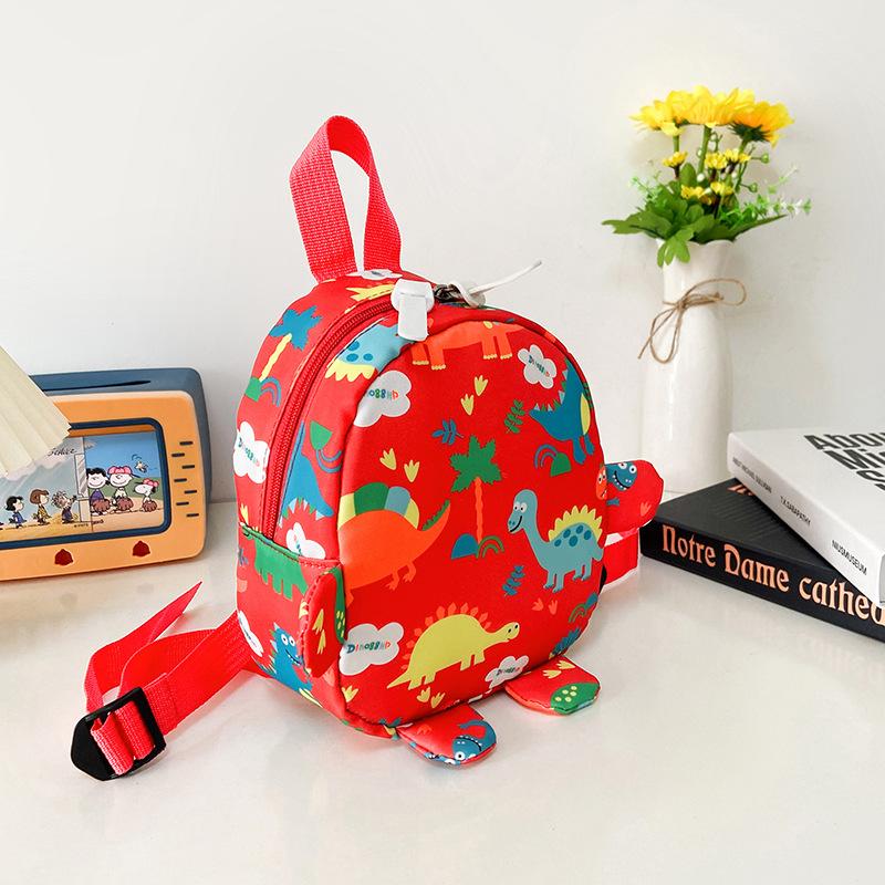 Children's Backpack Cartoon Cute Printed Mini Backpack Cute Baby Go Out Accessories Dinosaur Bag