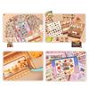 Cartoon 3D Scene Sticker Fun Bakery Fruit Shop Toy Store Scenery Sticker for Scrapbooking Journal Album Phone Case